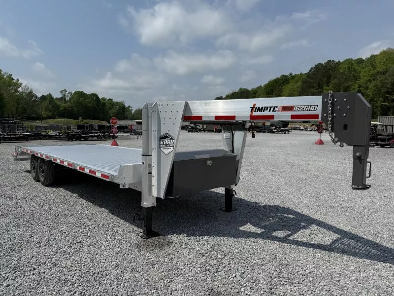 2026 Timpte 1626 Gooseneck Deckover 16k Equipment Trailer