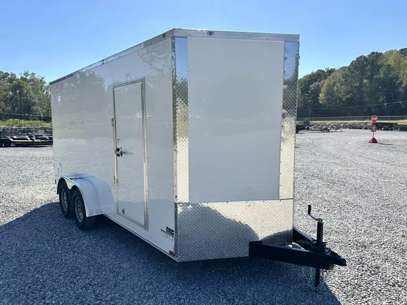 2026 Ward Brothers Motorsports 7x16 Tandem Axle Barn Door Enclosed Cargo / Enclosed Trailer