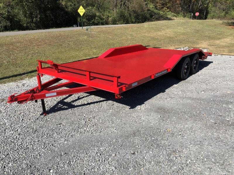 Wallpaper 20ft Drive Over Fenders Trail Rig Hauler All Steel 7k Car Hauler For iPhone