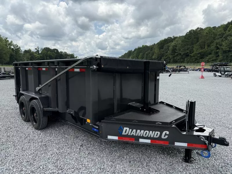2025 Diamond C Trailers LPT208 7x14 44In. side 18k Dump Dump Trailer