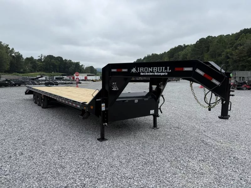 2026 Iron Bull FTG 32ft 21k Deckover Gooseneck Deckover Trailer
