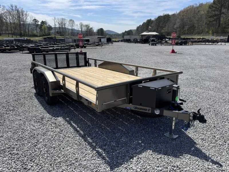 2026 Diamond C Trailers GTU235 7x14 Utility Trailer Venture Edition Utility Trailer