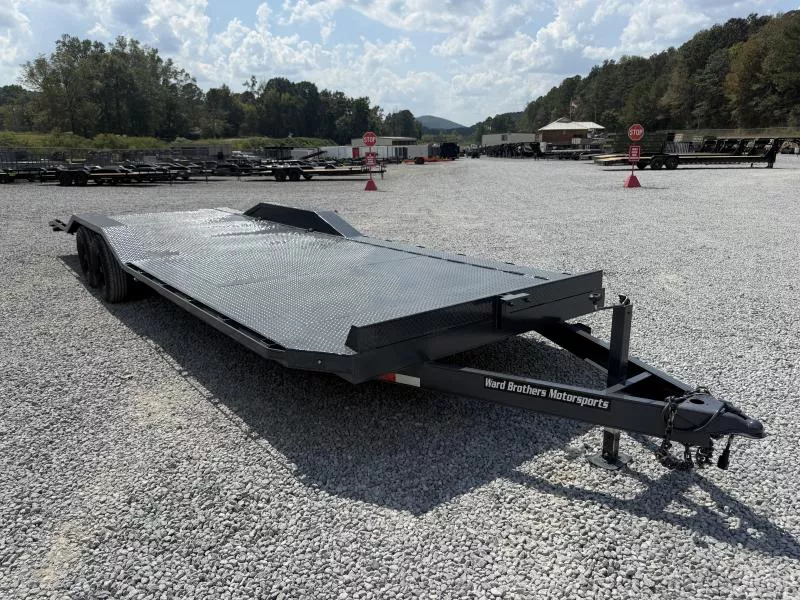 2026 Ward Brothers Motorsports 26Ft 10k Steel deck Drive over Car hauler Car Hauler