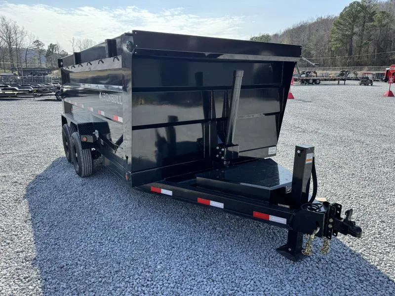 2026 Iron Bull DTB 7x14 4ft Sides 14k Dump Dump Trailer