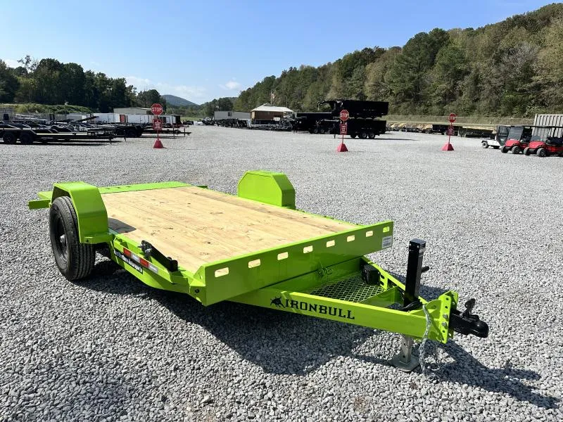 2026 Iron Bull TSB 12ft Scissor Lift Tilt Trailer Equipment Trailer