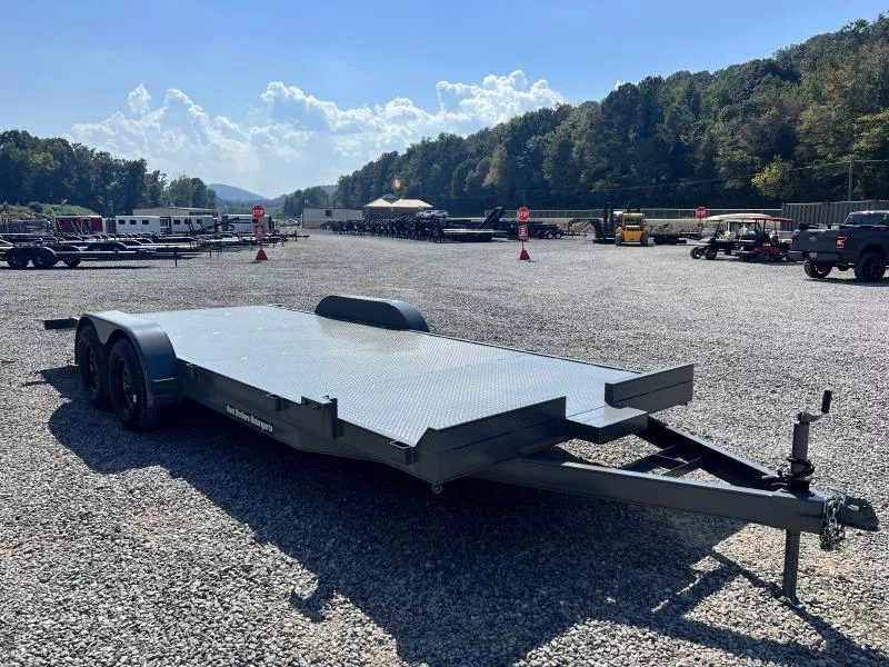 2025 Ward Brothers Motorsports 20ft All Steel Premium 7k Dovetail Car Hauler Car Hauler