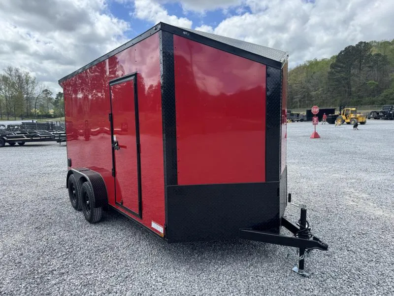 2026 Ward Brothers Motorsports 7x14 Tandem Axle Blackout Enclosed Cargo / Enclosed Trailer