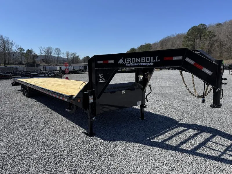 2026 Iron Bull FTG 36ft 14K Deckover Gooseneck Deckover Trailer