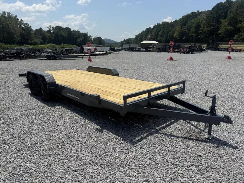 2025 Ward Brothers Motorsports 20ft 7k Wood Deck Base Dovetail Car Hauler Car Hauler