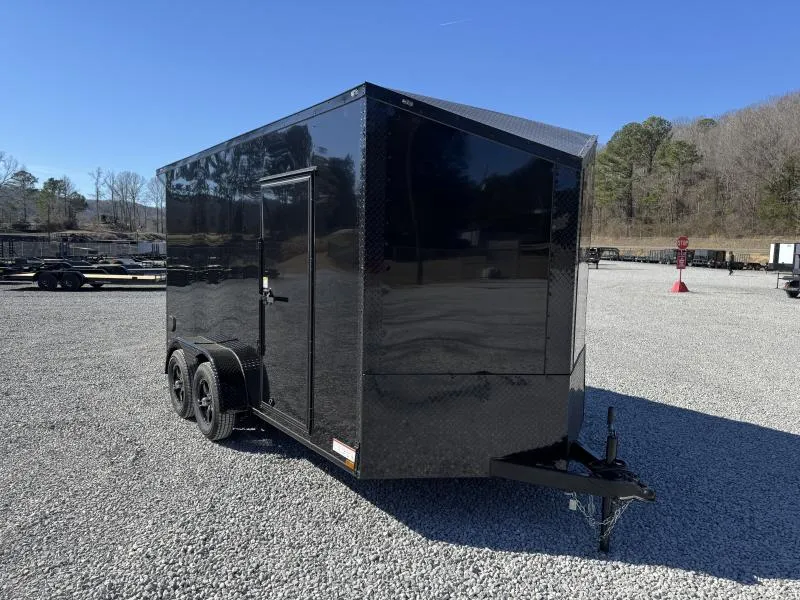 2026 Ward Brothers Motorsports 7x14 Tandem Axle Blackout Enclosed Cargo / Enclosed Trailer