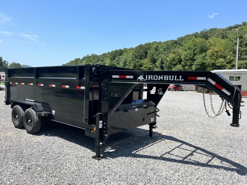 2022 Norstar Ironbull 7x16ft 4ft Side Gooseneck 14k Dump Trailer 2022 Norstar Ironbull 7x16ft 4ft Side Gooseneck 14k Dump Trailer