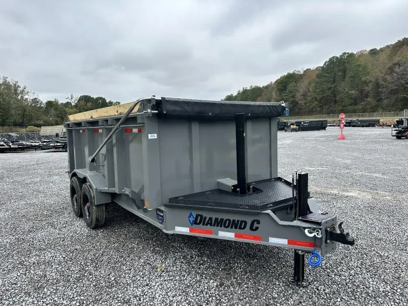 2026 Diamond C Trailers LPT210 7x14 44In Side 23k Pacesetter Dump Dump Trailer