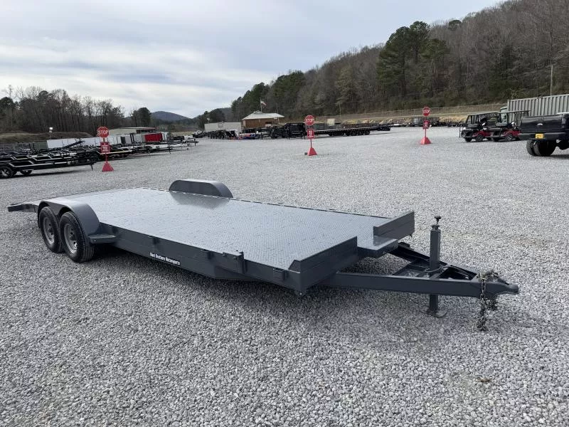 2026 Ward Brothers Motorsports 24ft All Steel 10k Premium Dovetail Car Hauler Car Hauler