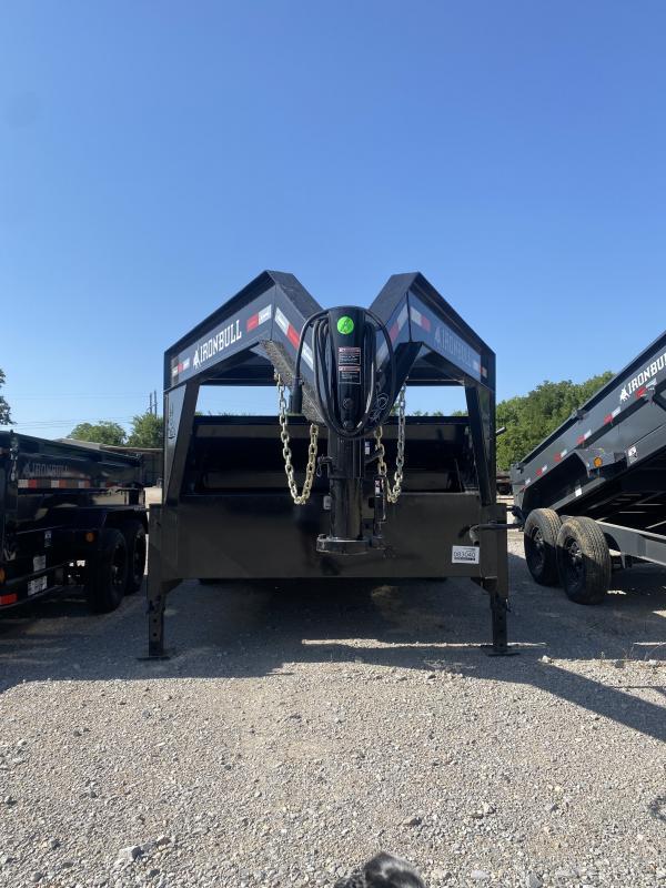 2022 Iron Bull Triple Axle GOOSENECK DUMP TRAILER 83" X 16' 37000LB