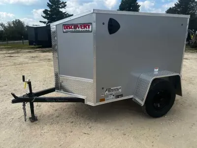 2027 Discovery 4 x 6 Rover ET Single Axle Enclosed Trailer with Single Swing Rear Door