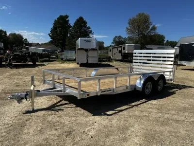 2027 Sport Haven 7 x 16 Aluminum Tandem HD Utility Trailer