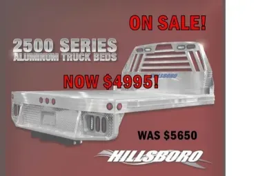Hillsboro Industries 96 x 102 ALT 2500 Series Aluminum Truck Bed