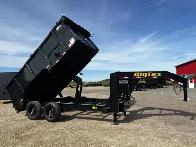 2027 Big Tex Trailers 14GX 14' Gooseneck Dump Trailer with 4' Sides
