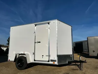 2027 Discovery 6 x 10 Rover ET Single Axle Enclosed Trailer with Double Rear Doors