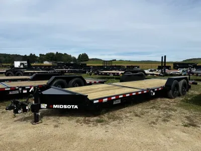 2027 Midsota TB24 24' Tilt Bed Equipment Trailer - 17.6K