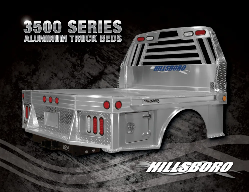 Hillsboro Industries 7 x 7 ALT 3500 Series Aluminum Skirted Truck Bed