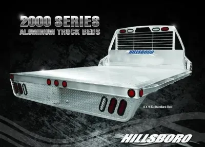 Hillsboro Industries 96 x 136 2000 Series Aluminum Truck Bed