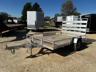 2024 Rugged Terrain 6 x 10 Super Lite Series Aluminum Utility Trailer