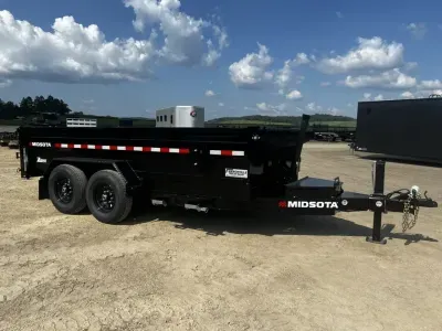 2027 Midsota HV14T 14' Telescopic Versa Dump Trailer - 15.4K