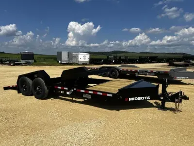 2027 Midsota TB20 20' Tilt Bed Equipment Trailer - 15.4K