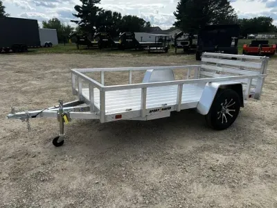 2027 Sport Haven 5 x 10 All Aluminum Utility Trailer with Bifold Ramp Gate