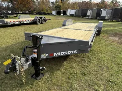 2027 Midsota TB24 24' Tilt Bed Equipment Trailer - 17.6K