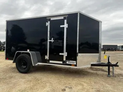 2027 Discovery 5 x 10 Rover ET Single Axle Enclosed Trailer with Single Swing Rear Door