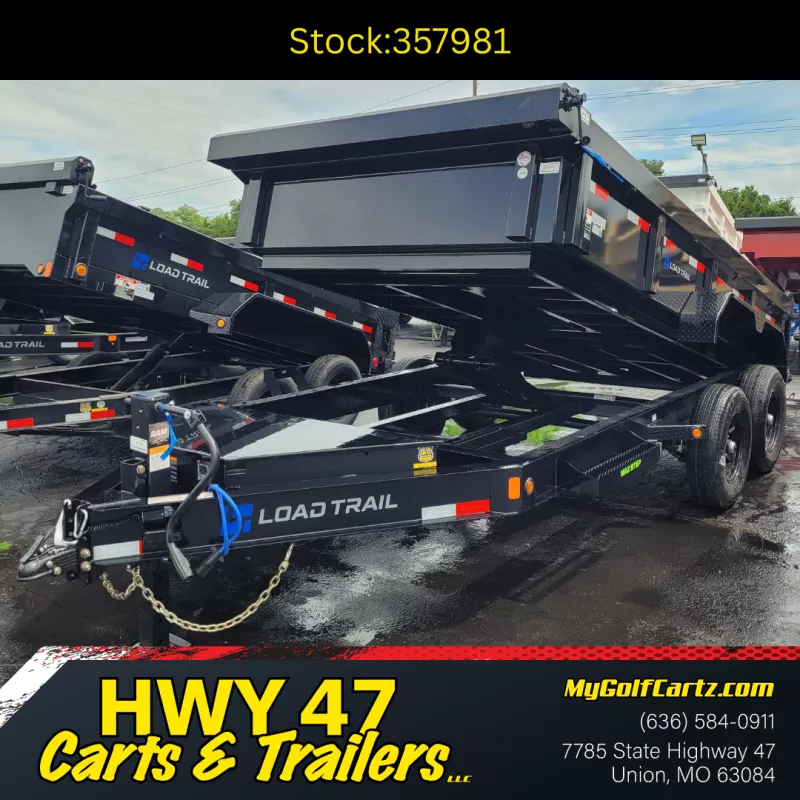 2025 Load Trail 83" x 14' Tandem Axle Low-Pro Dump Trailer