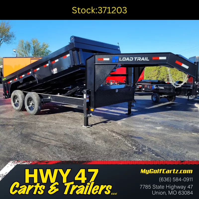 2026 Load Trail 14'x83"x24" Tandem Axle Gooseneck Low-Pro Dump Trailer