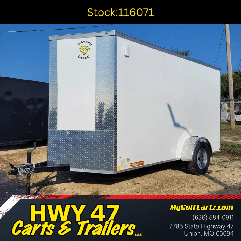 2026 Diamond Cargo 6'X12' SA  Cargo / Enclosed Trailer