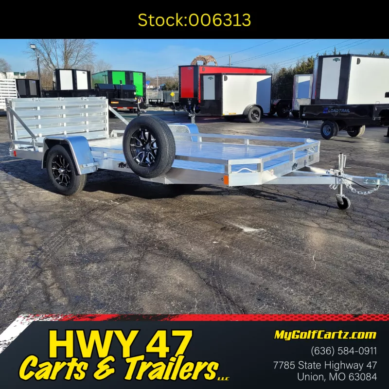 2026 Black Rhino 81"x14' Aluminum  Utility Trailer