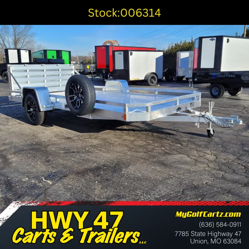 2026 Black Rhino 81"x14' Aluminum  Utility Trailer
