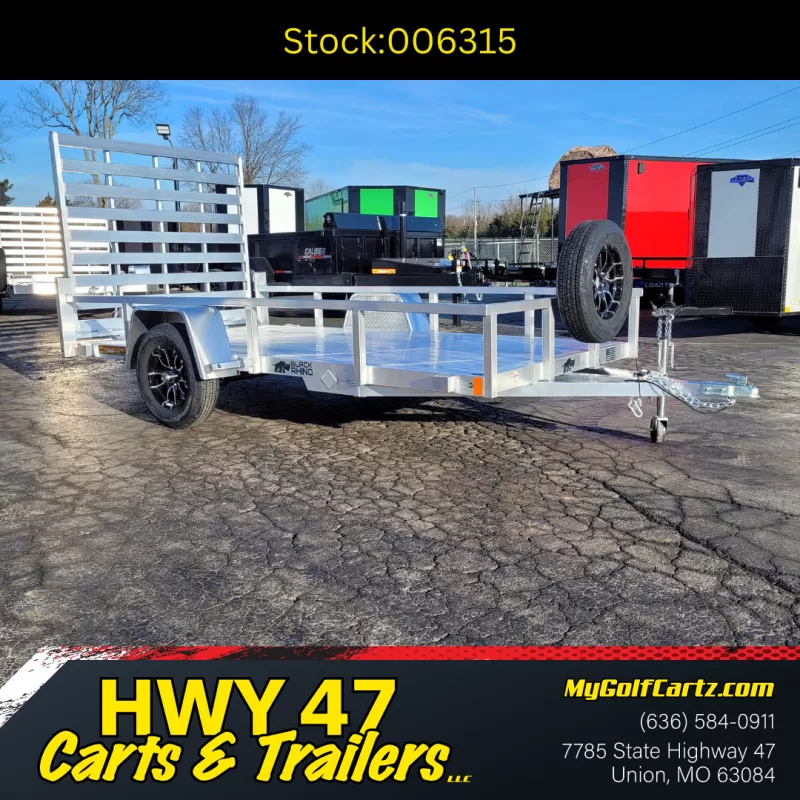 2026 Black Rhino 6'x12' Aluminum Landscape Trailer