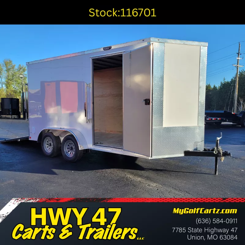 2026 Diamond Cargo 7'x14' Tandem Axle Cargo / Enclosed Trailer