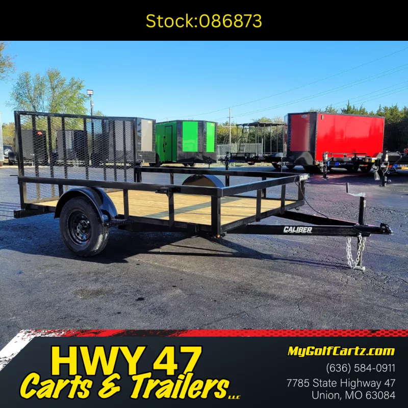 2026 Caliber 10'x7'SA Utility Trailer