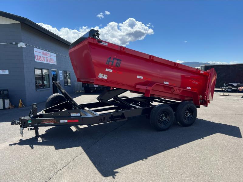 2023 Horizon Trailers 7x14 3' Side Dump Trailer Trailers For Sale in