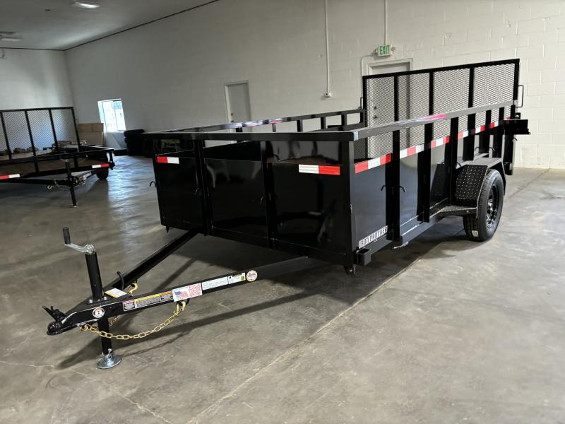 2024 Iron Panther 6.5X12 Landscape Utility Trailer zimoEqz1vhhn