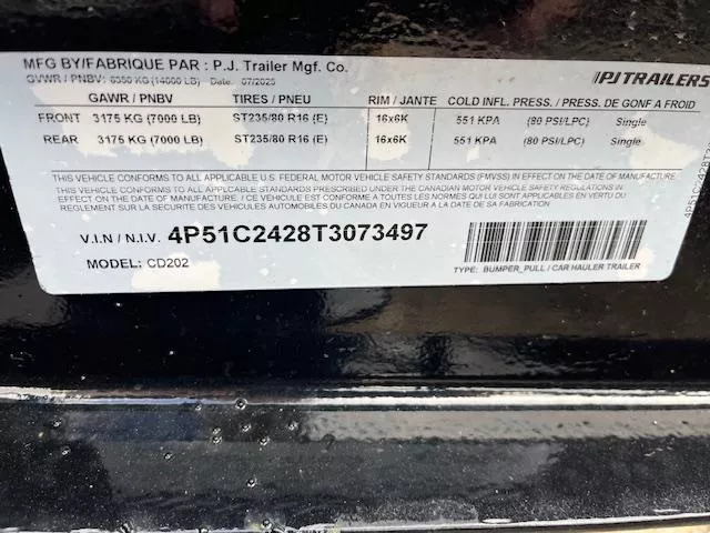 new Equipment / Flatbed Trailers PJ Trailers  for sale, in Marietta, OH Thumbnail 11