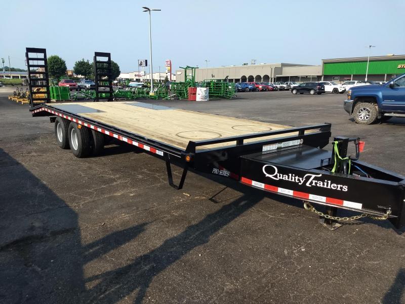 2022 Quality Trailers 96" x 25' (20'+5' Dove Tail) Professional Grade Tandem Dual Deckover 25K Equipment Trailer 2022 Quality Trailers 96" x 25' (20'+5' Dove Tail) Professional Grade Tandem Dual Deckover 25K Equipment Trailer