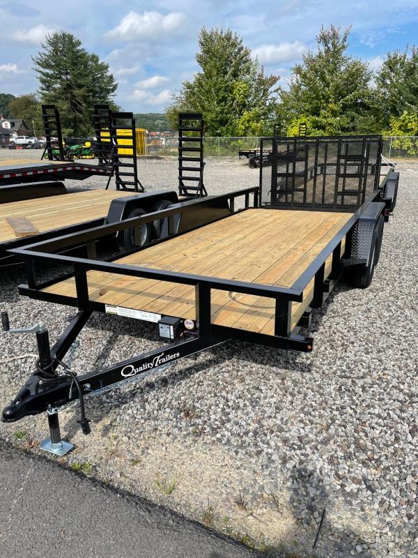 2023 Quality Trailers 18ft GENB GEN DUTY Landscape Trailer