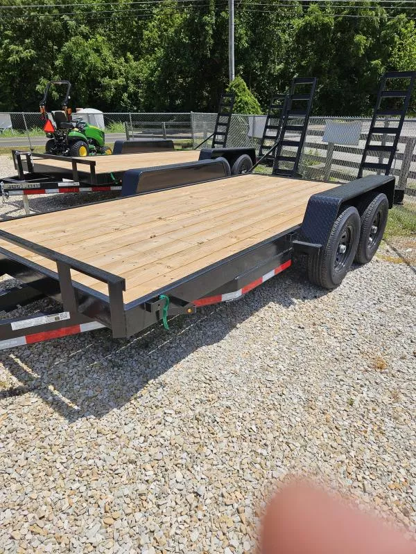 2023 Carry-On 7X16HDEQDTFR Equipment Trailer