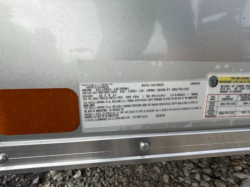 new Cargo (Enclosed) Trailers Homesteader Trailers  for sale, in Charleston, WV Thumbnail 5