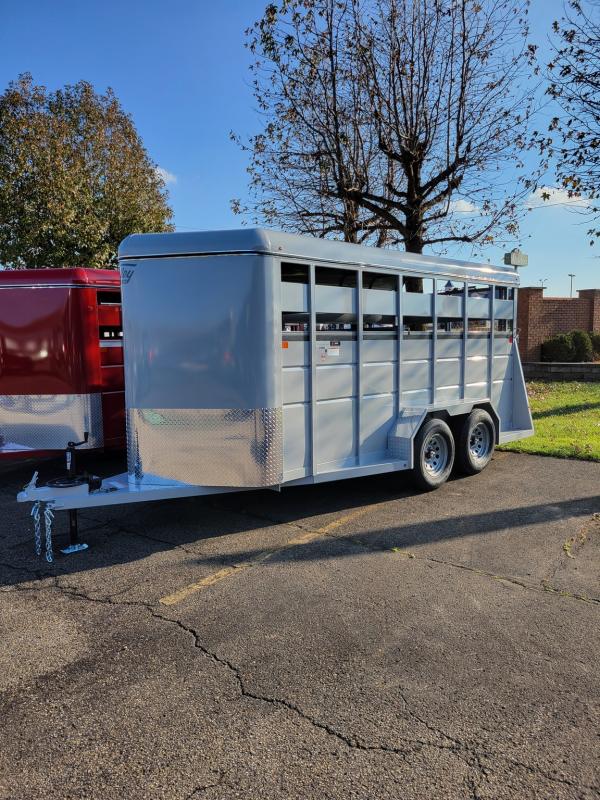 2023 Valley 26016 6' X 16' X 6'6" STOCK BUMPERPULL TRAILER Stock