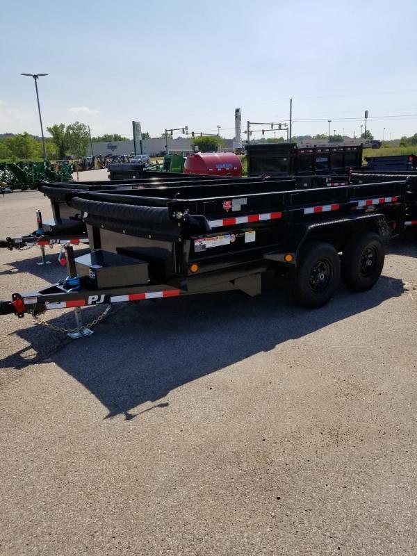 2021 PJ Trailers D3A1252BSTK 12' X 72" TANDEM AXLE DUMP Dump Trailer Near Me Trailer Classifieds