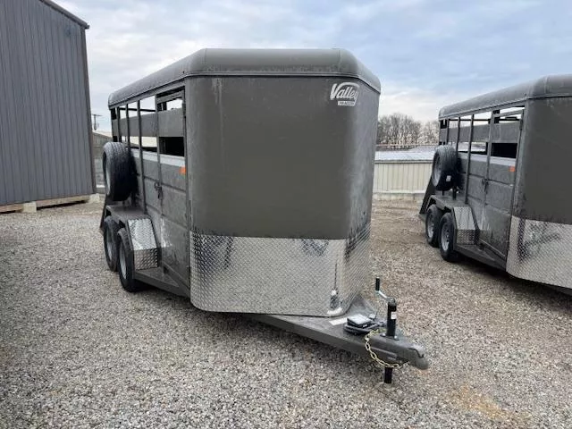 2026 Valley Trailers 26014 6' X 14' X 6'6" STOCK BUMPERPULL TRAILER Stock / Stock Combo Trailer